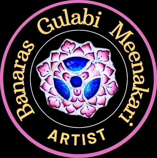 Banaras Gulabi Meenakari Artist
